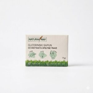 Glicerinski sapun od ekstrata speltine trave